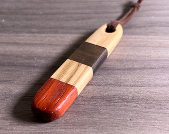 Wooden Keyrings Hard Scrap Wood Upcycled Smooth Comforting Worry Stone Relaxing 5th Anniversary Gift Housewarming Present Fidget Gadget