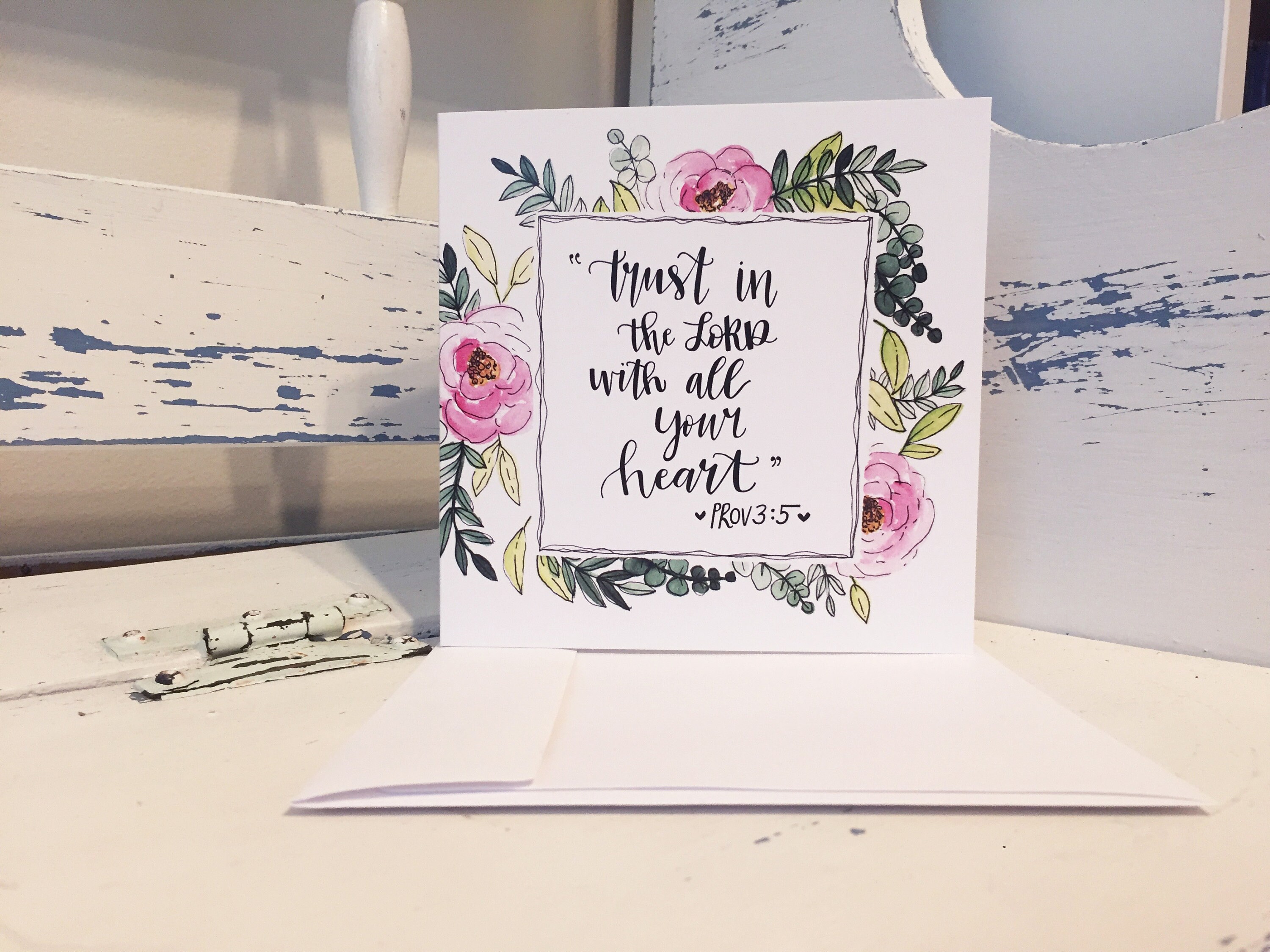Set of 8 Greeting Cards | Bible Verse Cards - Etsy