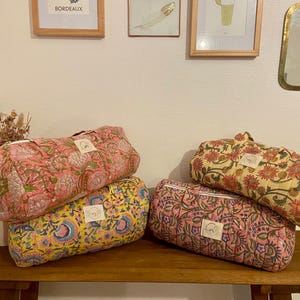 Sac de sport en tissu indien