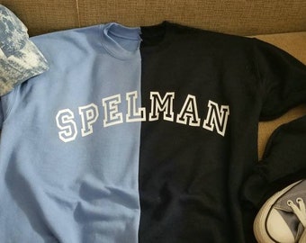 vintage spelman sweatshirt