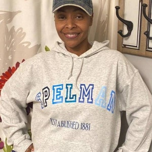 Shades of Blue Spelman Hoodie Sweatshirt