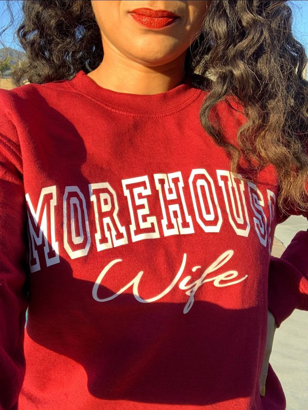 morehouse crewneck