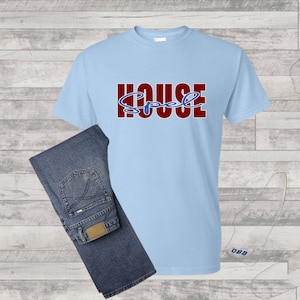 Blue Da Big House SpelHOUSE Tshirt