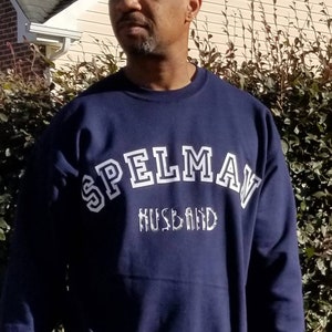 Spelman Husband Camouflage Sweatshirt