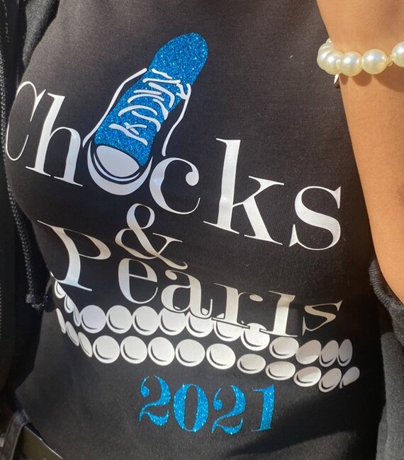 Customizable Chucks and Pearls Shirt or Sweatshirt Etsy