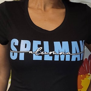 BLACK Spelman Alumna, NO YEAR - Tshirt Design