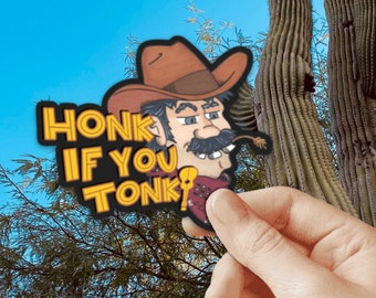 Honky-Tonk Cowboy Magnet