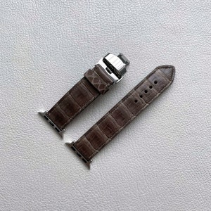 20 mm - Apple Watch leather band for 38/40/41/42/44/45/49