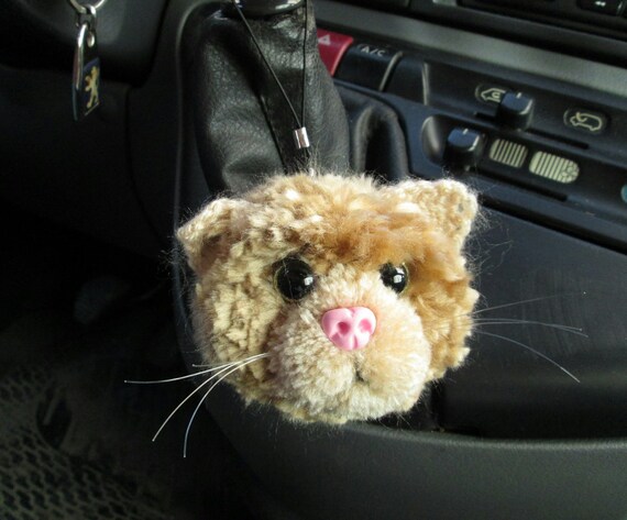 British Short Hair Cat Rear View Mirror Car Charm Car Etsy