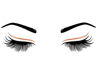 Eyelashes png | Etsy