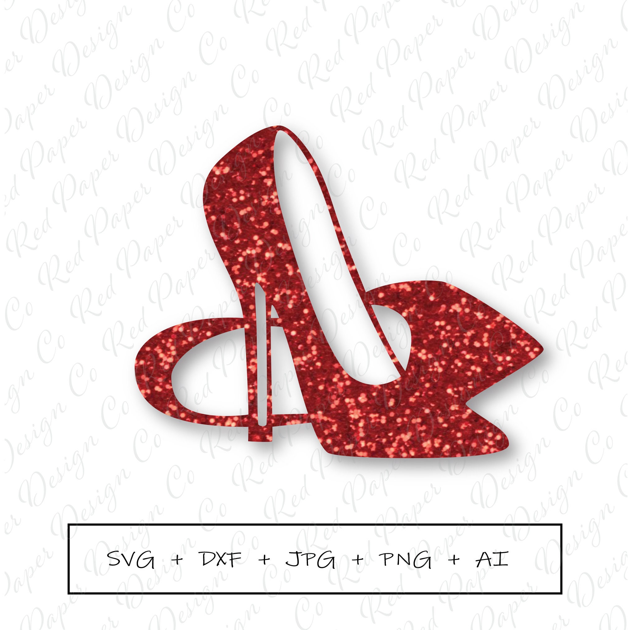 SVG High Heels Cut File Stiletto Clipart SVG DXF Jpg | Etsy