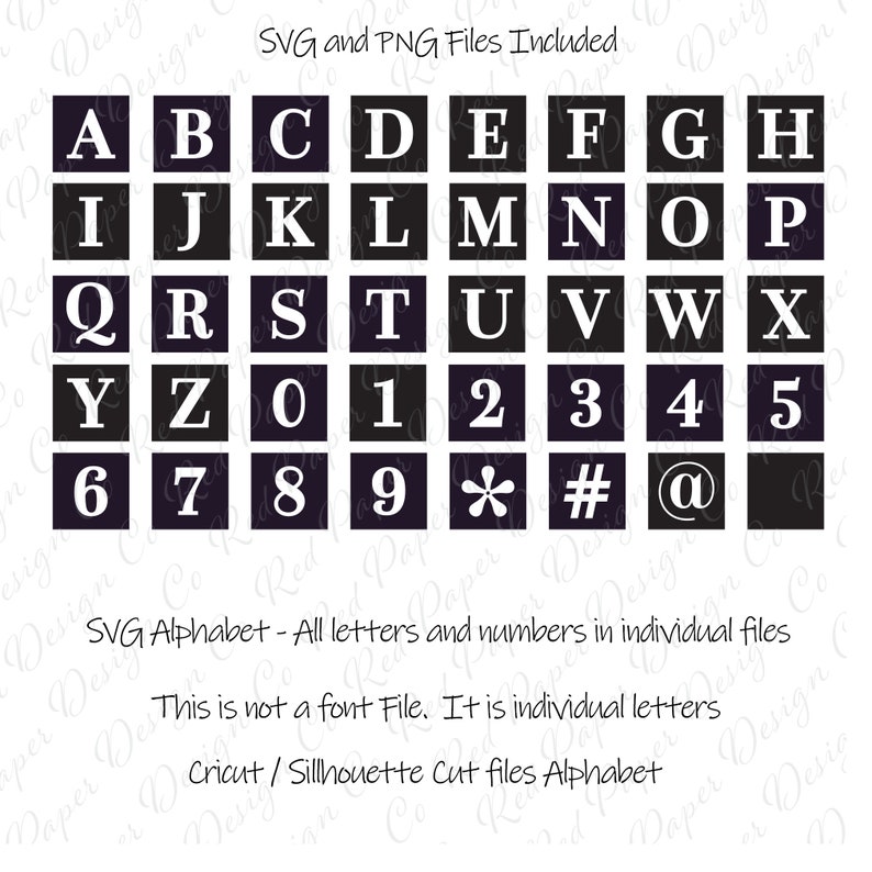 Download Outlined Font SVG Cricut Joy Letters Monogram Font SVG | Etsy