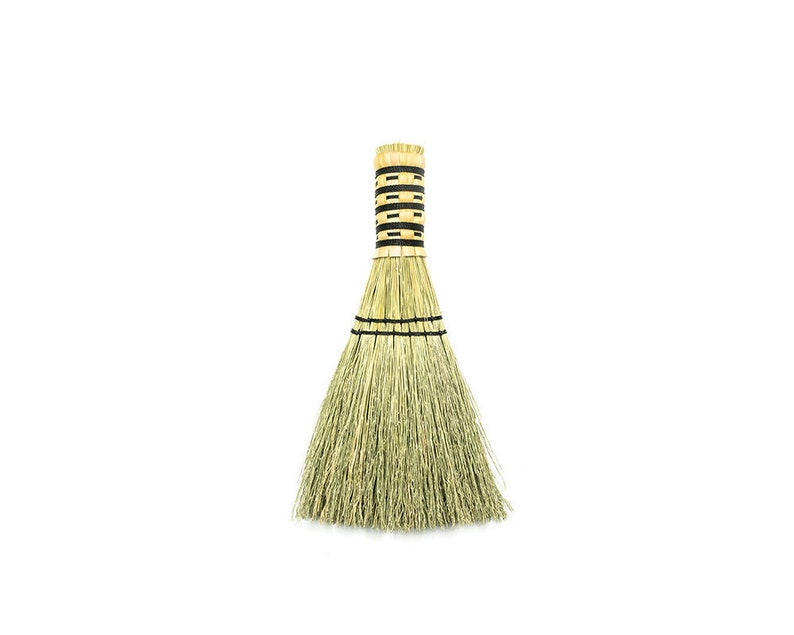 Handmade Whisk Broom Natural Functional Folk Art Hand Image 0