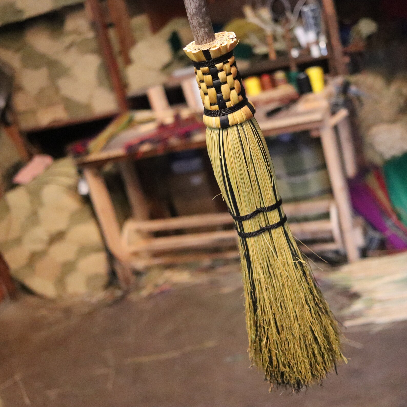 Wizard Broom House Colors Broomsticks Magic Flying Broom Etsy