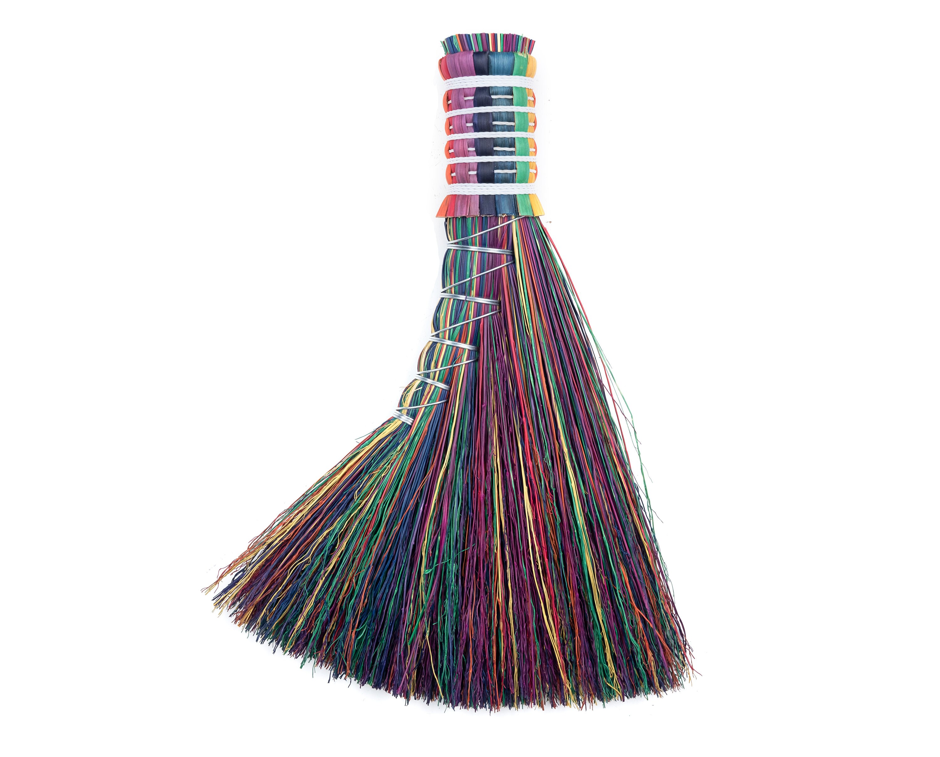 Angel Wing Whisk Broom Rainbow Hand Broom Functional Art Etsy