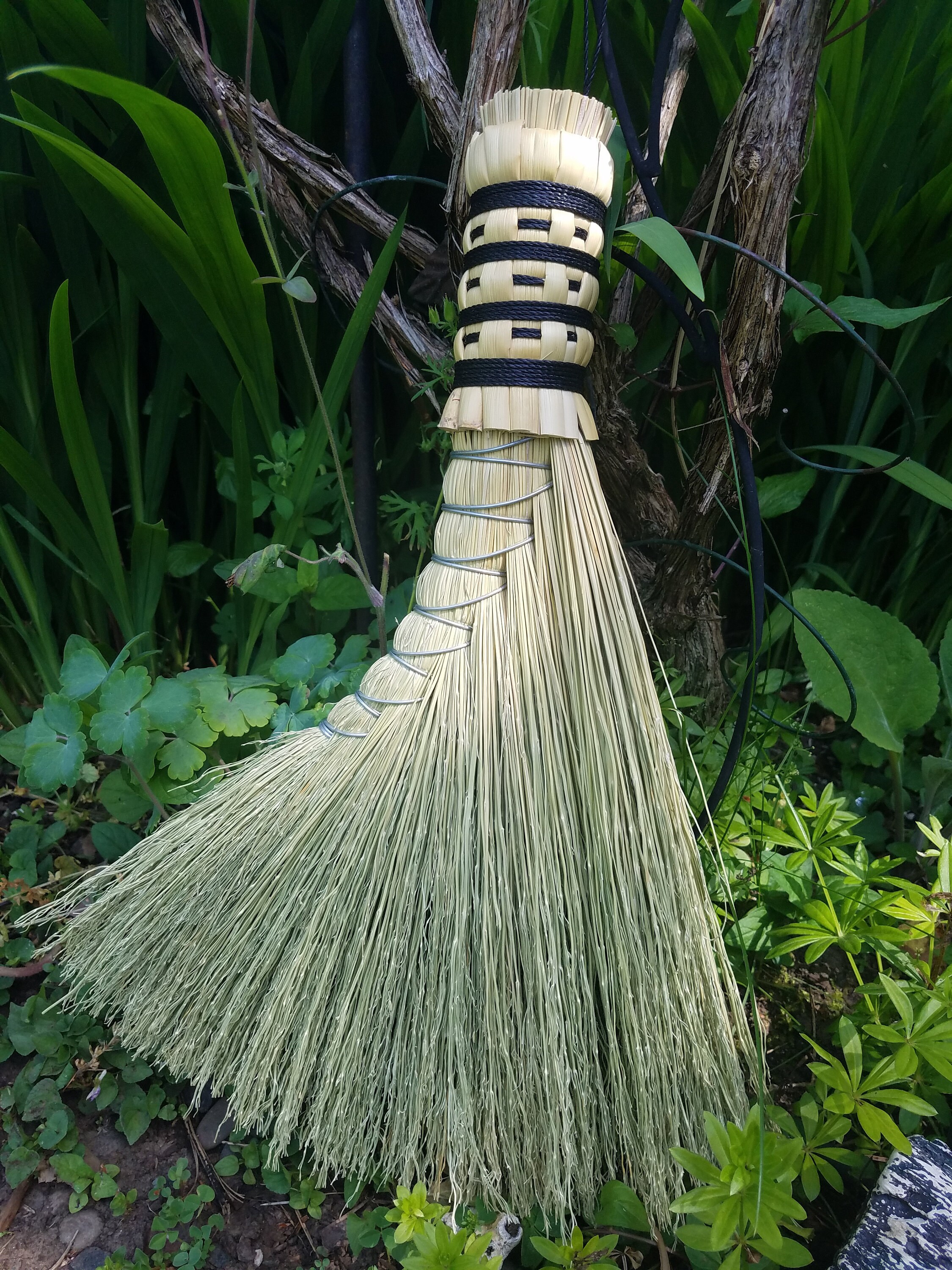Angel Wing Whisk Broom Natural Handmade Broom Rustic Home Etsy