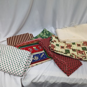 DESTASH Fabric - Christmas Cotton Bundle