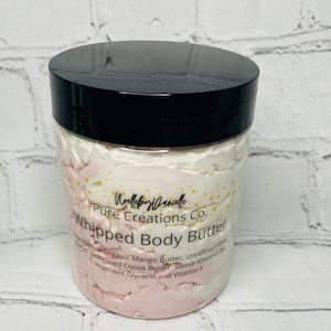Körperbutter | Schlagsahne Körperbutter | Spa Geschenke | Geschenke für Sie | Hautcreme | Körpercreme | Mangobutter | Sheabutter