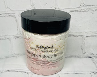 Body Butter | Whipped Body Butter | Spa Gifts | Gifts for Her | Skin Cream | Body Cream | Mango Butter | Shea Butter