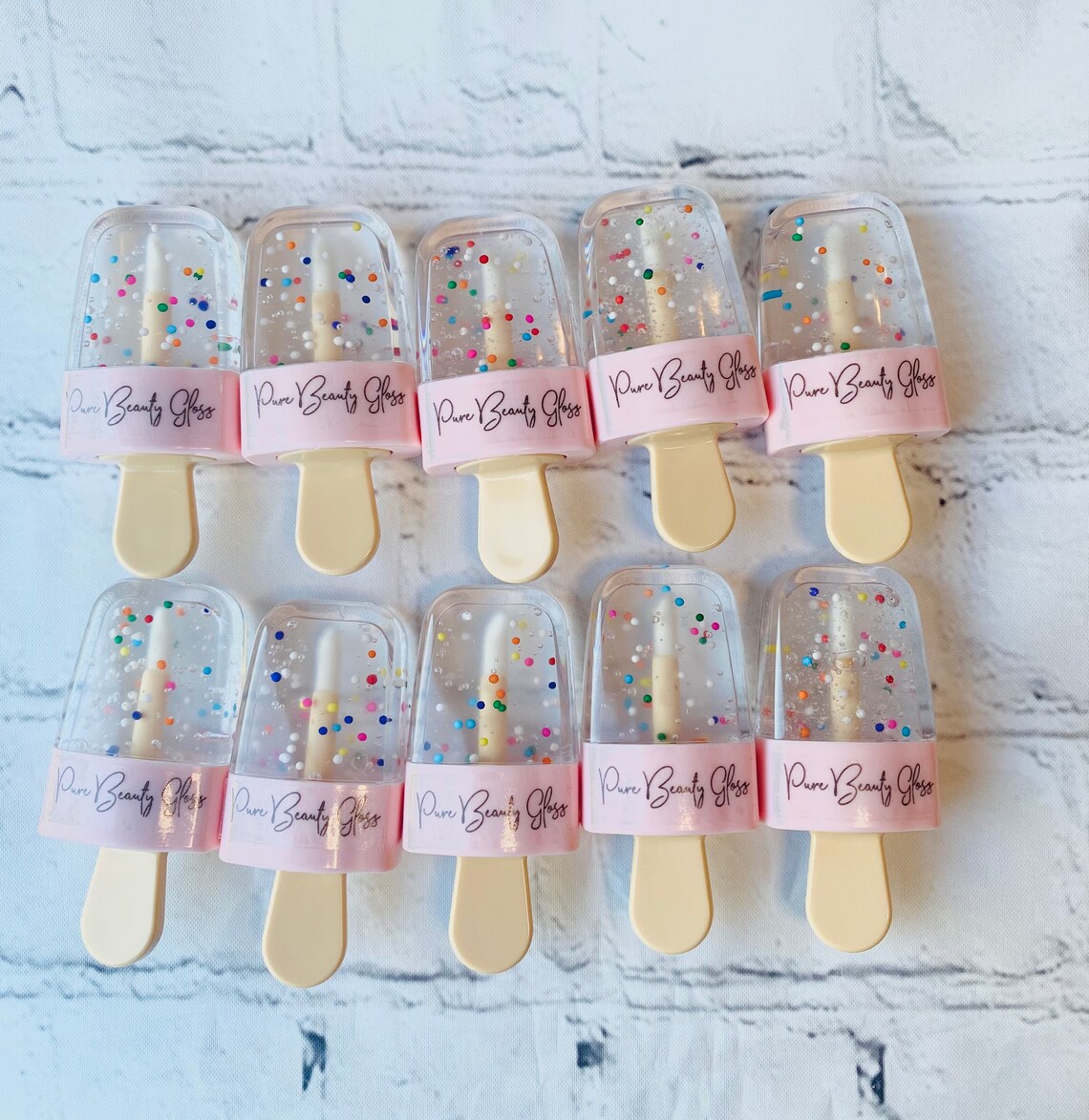 Lip Gloss Cake Batter Cute Lip Gloss Vegan Lip Gloss Lip Etsy