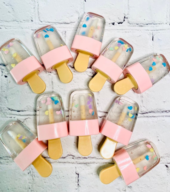 Popsicle Lip Gloss Wholesale Lip Gloss Birthday Party Etsy