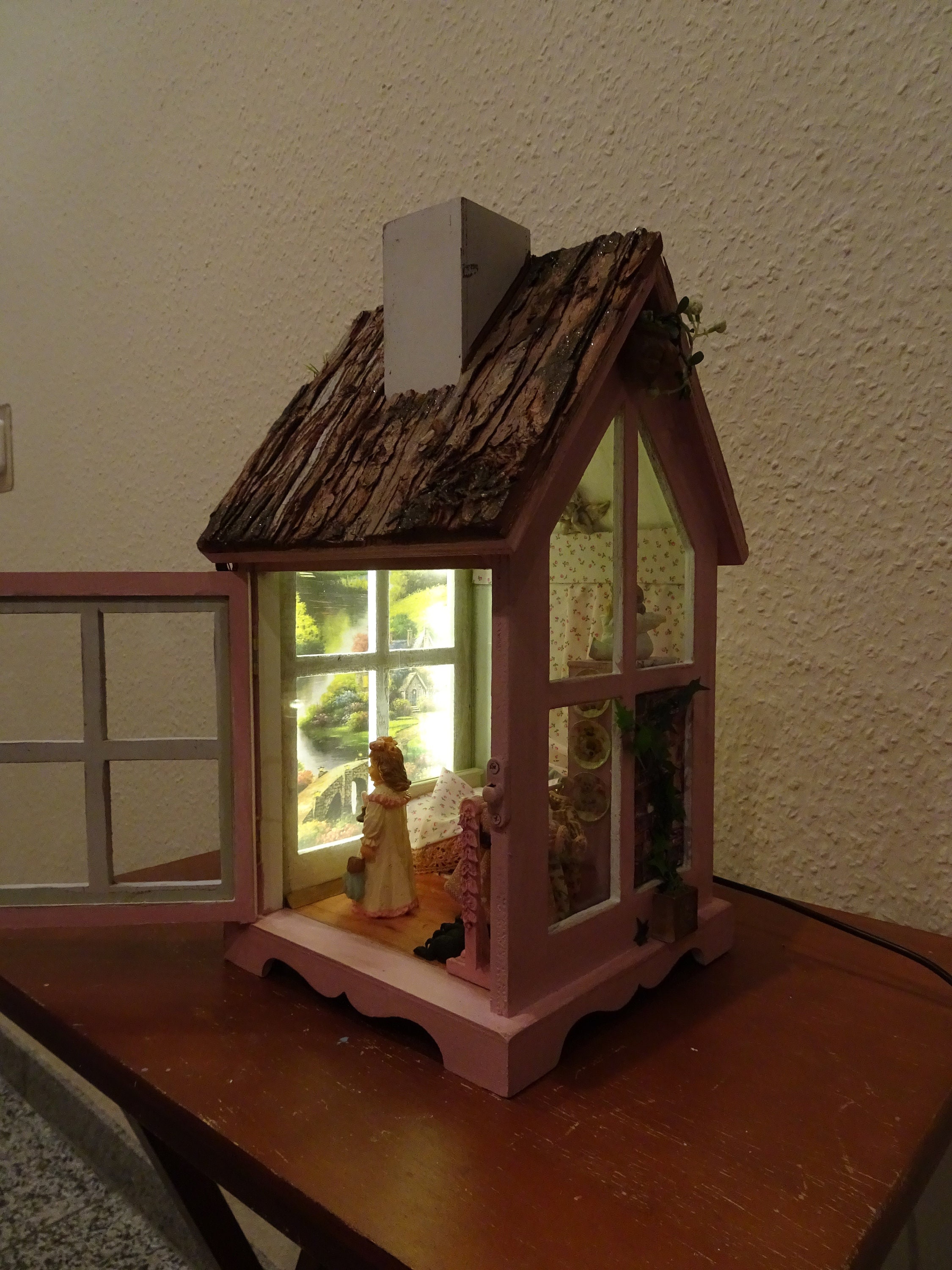 LED Lantern Home Idea Dollhouse 1/12 scale To Realm of Dreams Etsy