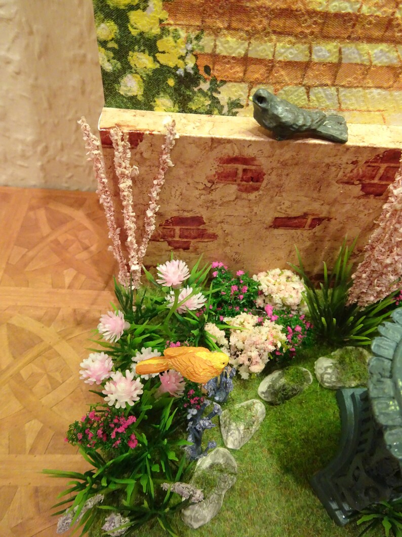 Melody Jane Miniatur-Blumentopf 1:12 – Großer Runder Übertopf Für Puppenhaus-Garten