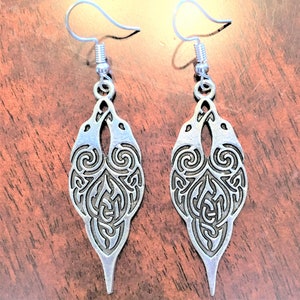 VIKING TWIN RAVEN Earrings, Handmade Jewelry, .925 Sterling Silver Hooks, Celtic, Odin, Huginn & Muninn, Shield Maiden, Crows, Gift Wrapped