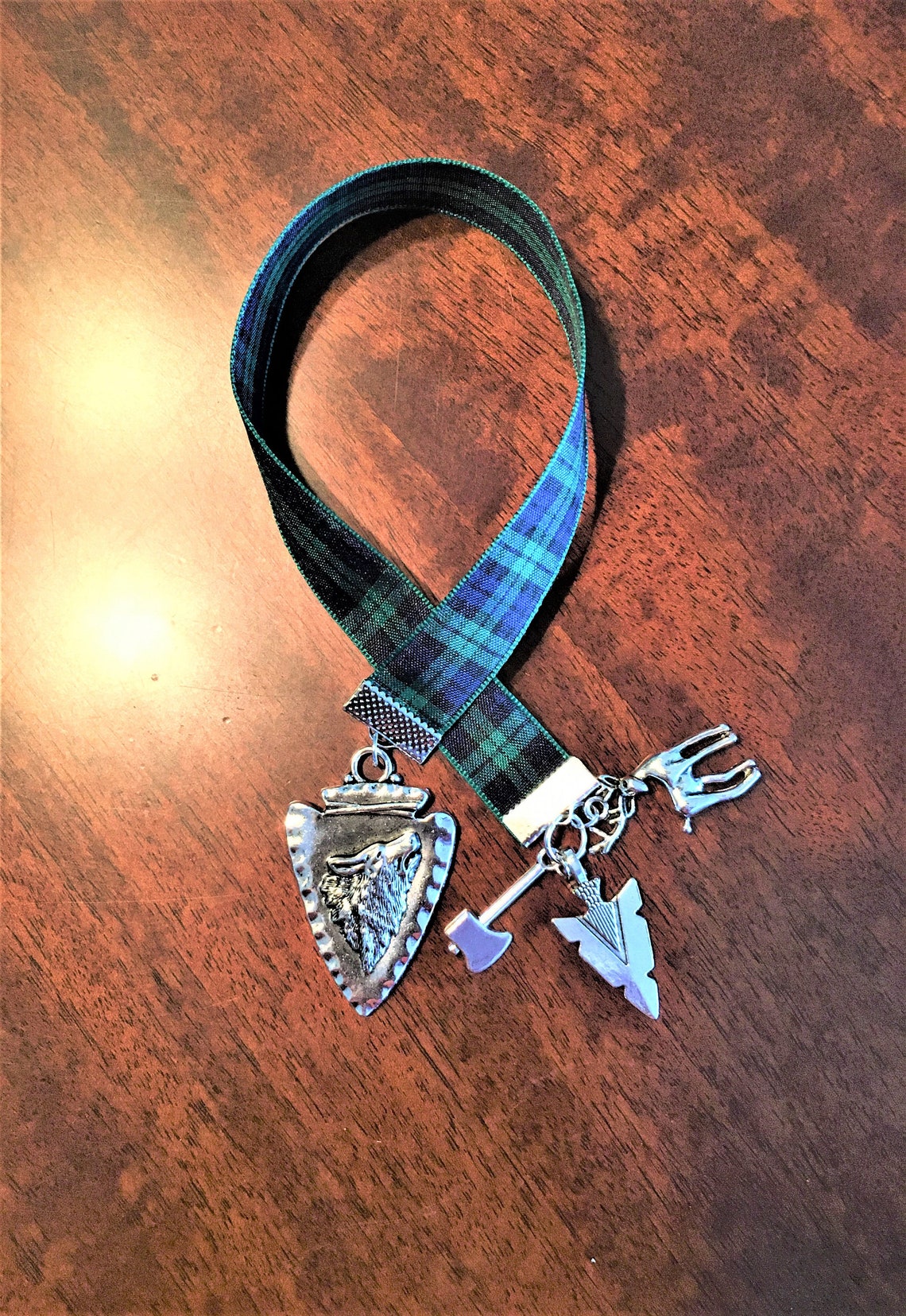 OUTLANDER BOOKMARK Drums of Autumn Book Mark Rollo Wolf Etsy