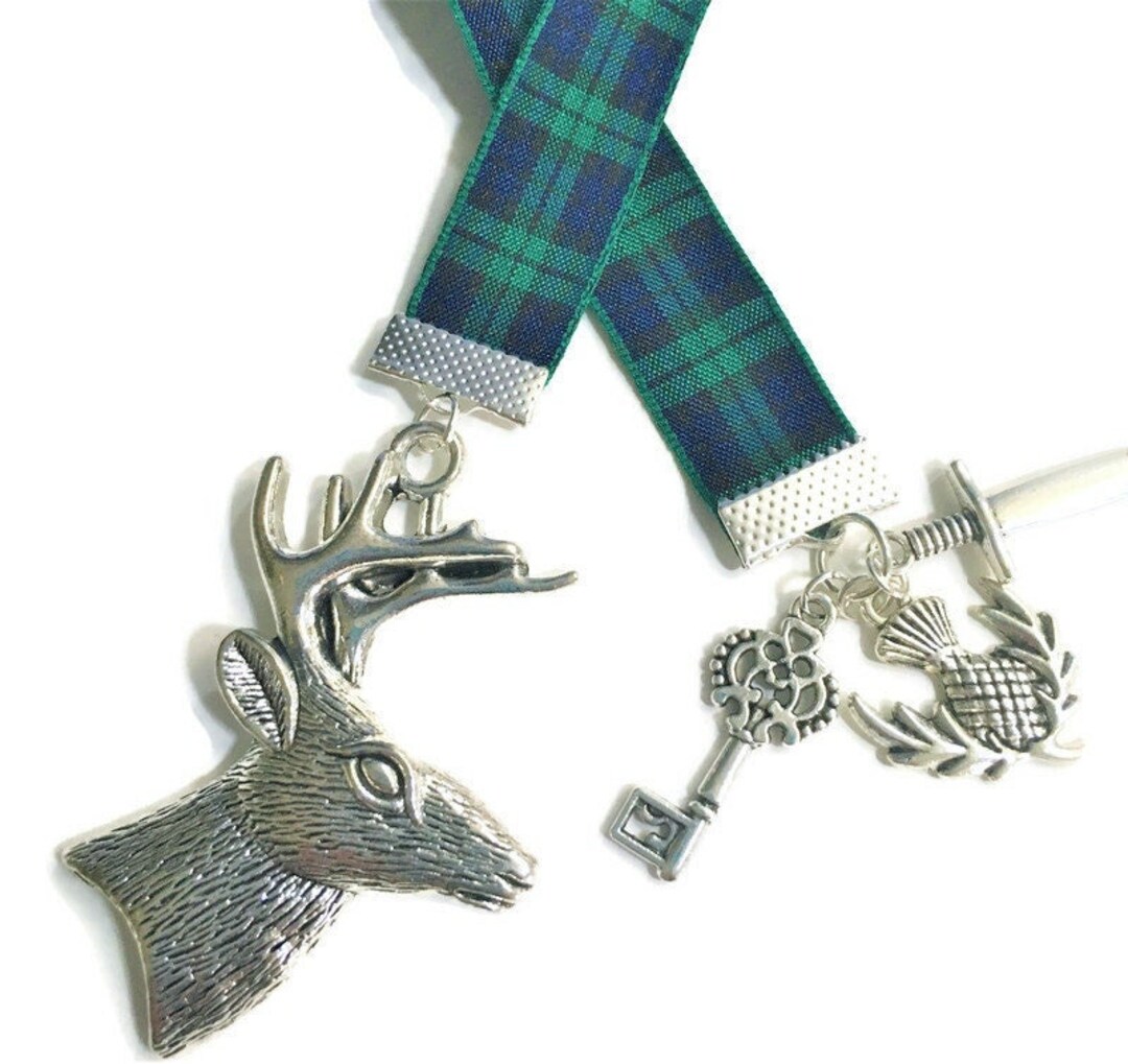 OUTLANDER BOOKMARK Je Suis Prest Handmade, Gift Wrapped, Stag