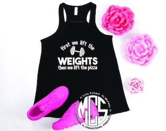 Camiseta de entrenamiento / tanque de entrenamiento divertido / tanque de levantamiento de peso / tanque de entrenamiento de las mujeres / tanques de entrenamiento para las mujeres / ropa de entrenamiento / ropa de gimnasio