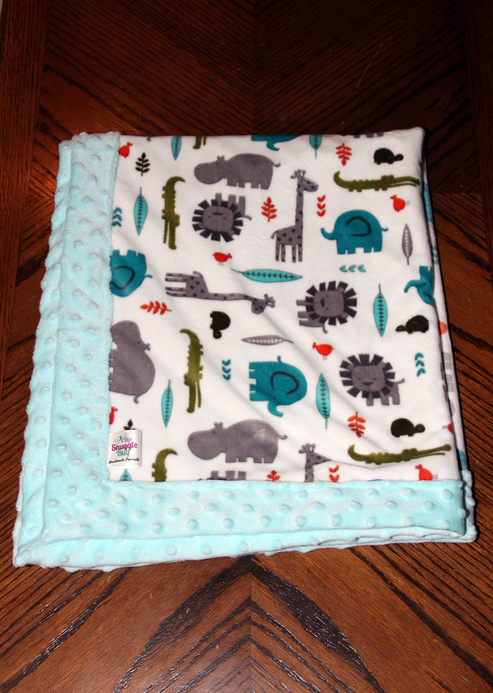 Infant Size Minky Blanket Etsy