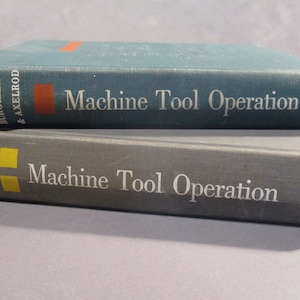 Machine Tool Operation Books, vol. 1 & 2