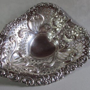 Gorham Heart Shaped Sterling Silver Dish
