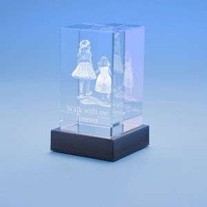 3d Memorial Bereavement Tower Vertical Crystal Laser Etsy * special promotion* our customized 3d photo engraved crystal glass paperweight is a cute and personalized gift of simple, understated and thoughtful taste. usd