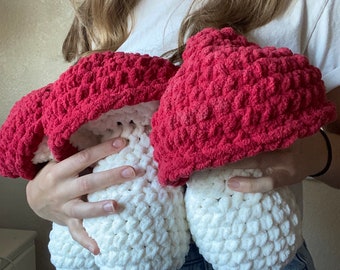 Toy Mushroom Plushie Decor