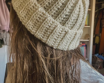 warm ribbed beanie