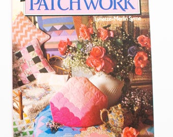 Libro de interés sobre acolchado «Aprende a hacer patchwork», costura vintage