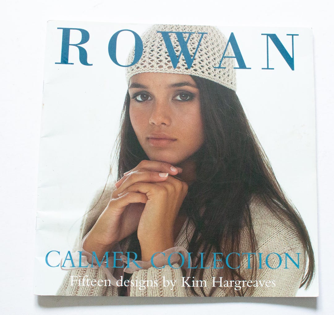 Rowan Calmer Pattern Vintage 'rowan Calmer Collection' Knitting Pattern Book With Fifteen ...
