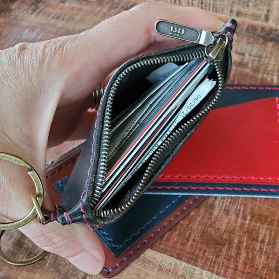 Leather Keychain Wallet