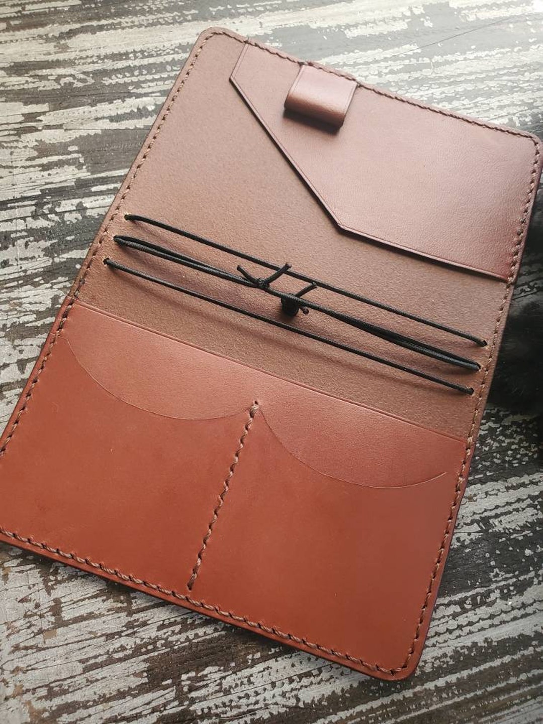 A6 Leather Traveler's Notebook Cover Executive A6 Traveler's Notebook Cover  Refillable Leather Journal Cover Refillable A6 Cover -  Israel