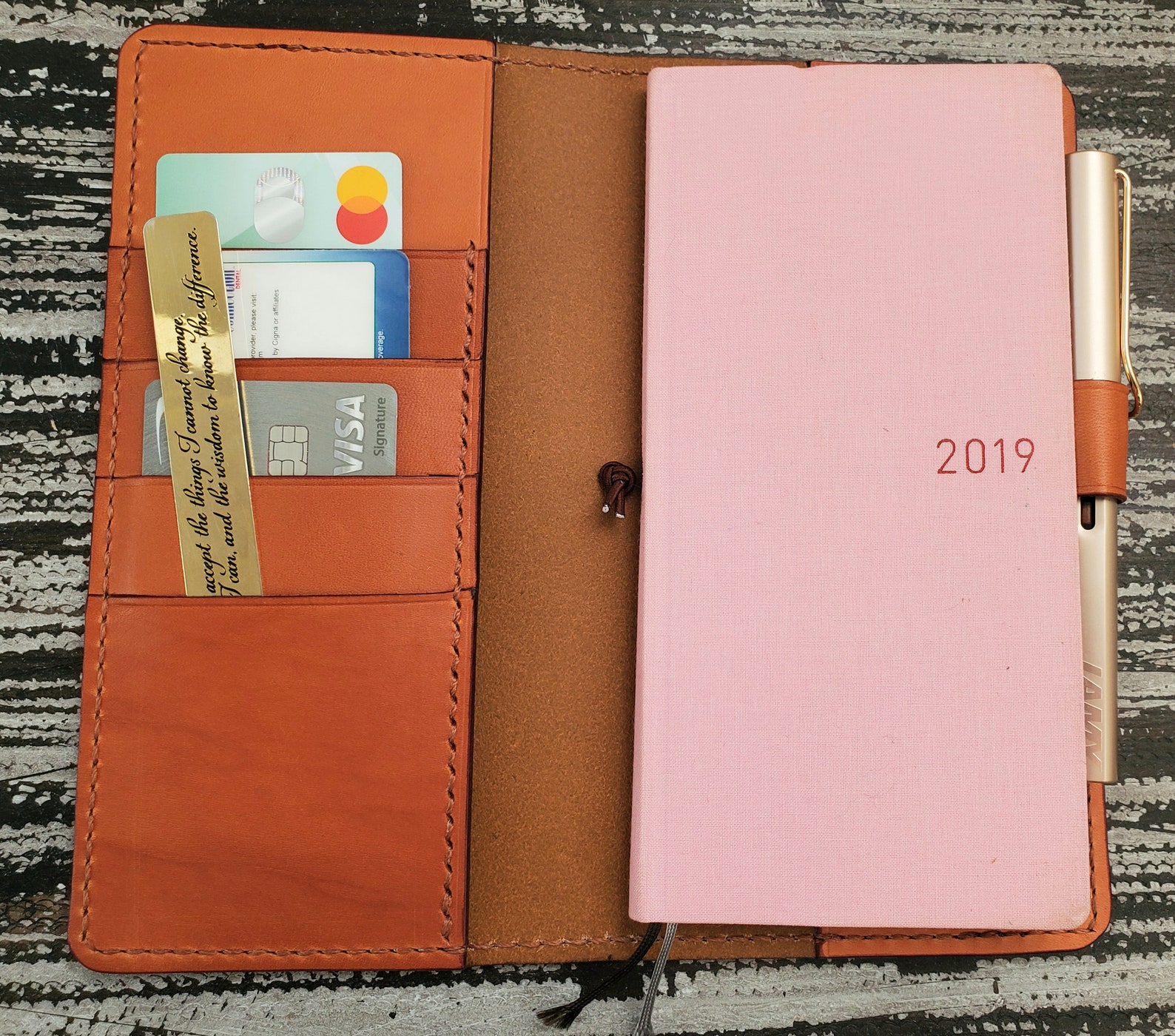 Hobonichi MEGA Weeks Leather Cover Wallet Hobonichi MEGA Etsy UK