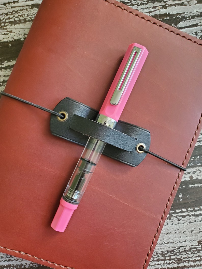 Elastic Band Pen Holder With Grommets Standard Grommet Etsy