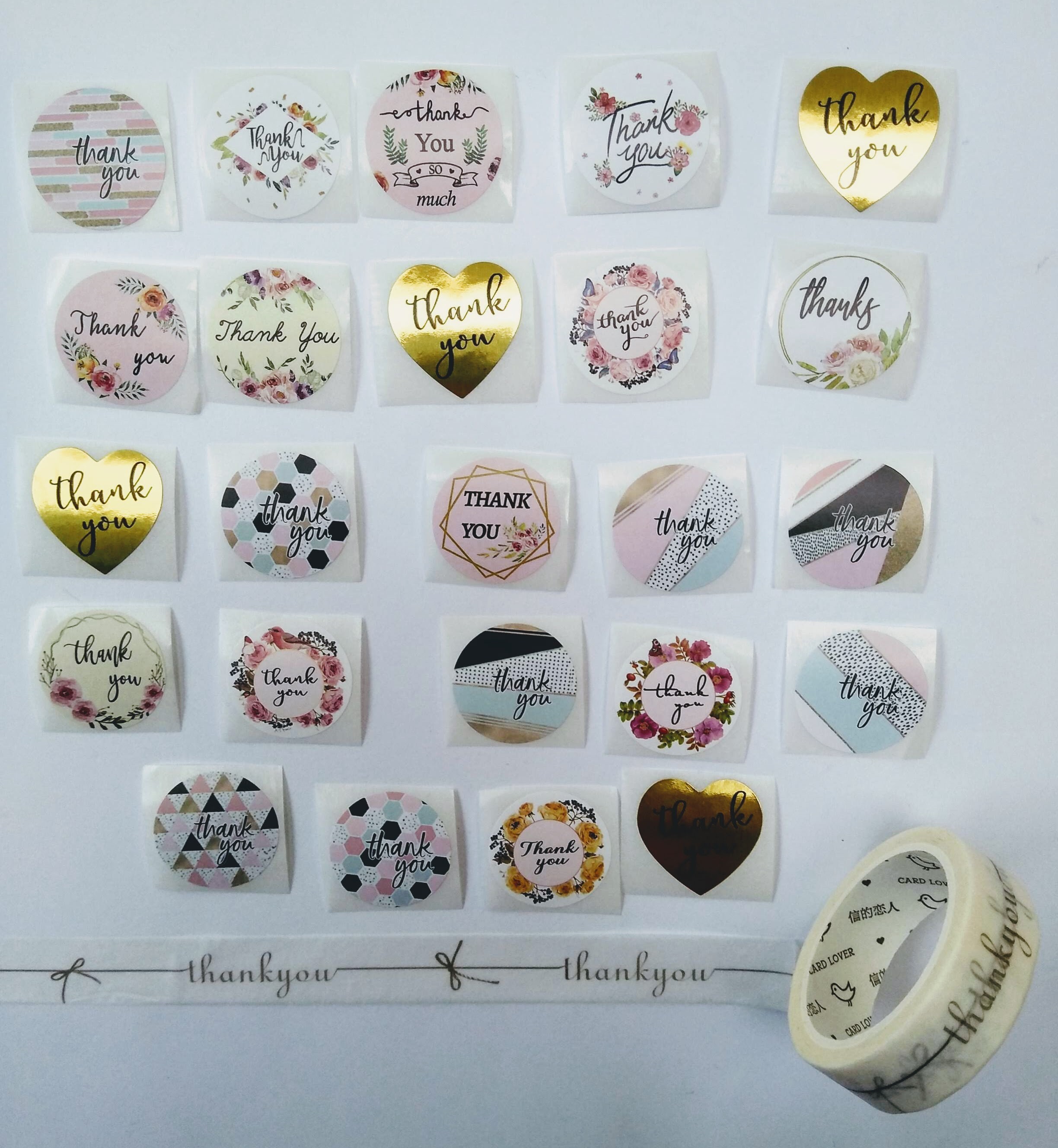 Thanks you decoration pack | Etsy