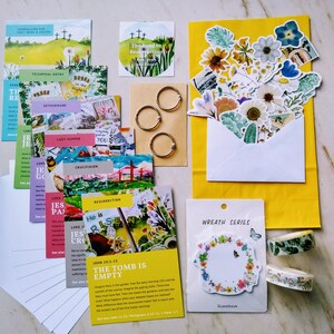 Holy Week and Easter Journalling kit: The Road to Resurrection