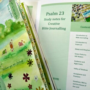 Psalm 23 Study Notes and Journal - Etsy