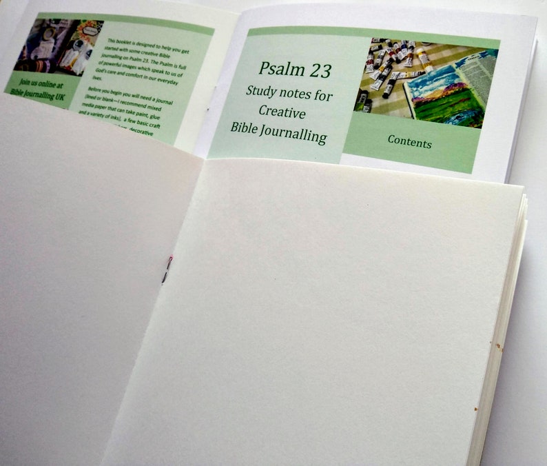 Psalm 23 Study Notes and Journal | Etsy