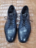 Dress boots, made with genuine American alligator skin