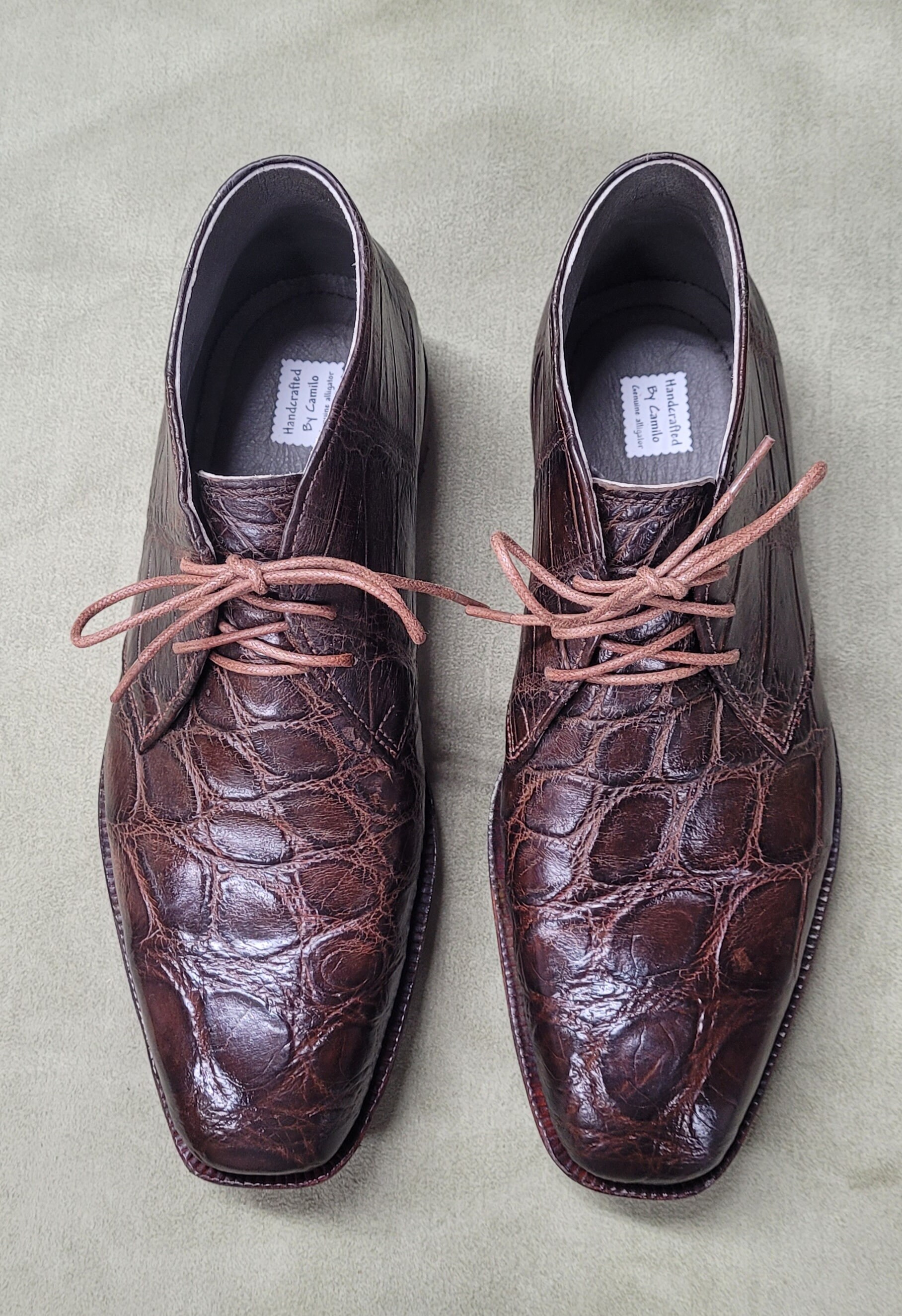 Chukka Boots Made With Genuine American Alligator Skin. Made  display picture 1