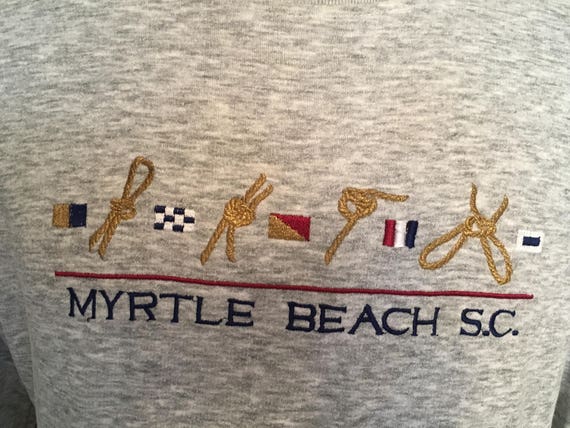 Vintage Myrtle Beach South Carolina 1980s Crewnec… - image 3